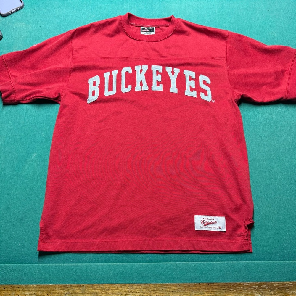 Ohio State Colosseum Red T-Shirt